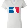 Women's Short Sleeve V-Neck T-Shirt Thumbnail