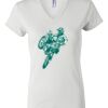 Women's Short Sleeve V-Neck T-Shirt Thumbnail