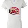 Women's Short Sleeve V-Neck T-Shirt Thumbnail