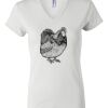 Women's Short Sleeve V-Neck T-Shirt Thumbnail