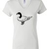 Women's Short Sleeve V-Neck T-Shirt Thumbnail