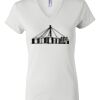 Women's Short Sleeve V-Neck T-Shirt Thumbnail