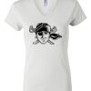 Women's Short Sleeve V-Neck T-Shirt Thumbnail