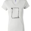 Women's Short Sleeve V-Neck T-Shirt Thumbnail