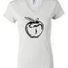 Women's Short Sleeve V-Neck T-Shirt Thumbnail