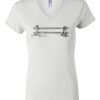 Women's Short Sleeve V-Neck T-Shirt Thumbnail