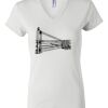 Women's Short Sleeve V-Neck T-Shirt Thumbnail