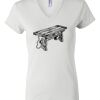 Women's Short Sleeve V-Neck T-Shirt Thumbnail