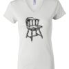 Women's Short Sleeve V-Neck T-Shirt Thumbnail