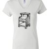 Women's Short Sleeve V-Neck T-Shirt Thumbnail