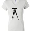 Women's Short Sleeve V-Neck T-Shirt Thumbnail