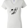 Women's Short Sleeve V-Neck T-Shirt Thumbnail