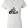 Women's Short Sleeve V-Neck T-Shirt Thumbnail