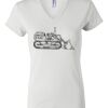 Women's Short Sleeve V-Neck T-Shirt Thumbnail