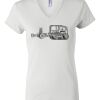 Women's Short Sleeve V-Neck T-Shirt Thumbnail