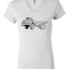 Women's Short Sleeve V-Neck T-Shirt Thumbnail