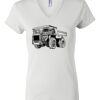 Women's Short Sleeve V-Neck T-Shirt Thumbnail