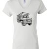 Women's Short Sleeve V-Neck T-Shirt Thumbnail