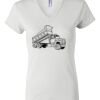 Women's Short Sleeve V-Neck T-Shirt Thumbnail