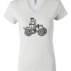 Women's Short Sleeve V-Neck T-Shirt Thumbnail