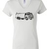 Women's Short Sleeve V-Neck T-Shirt Thumbnail