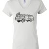 Women's Short Sleeve V-Neck T-Shirt Thumbnail