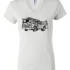 Women's Short Sleeve V-Neck T-Shirt Thumbnail