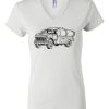 Women's Short Sleeve V-Neck T-Shirt Thumbnail