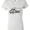 Women's Short Sleeve V-Neck T-Shirt Thumbnail