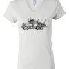 Women's Short Sleeve V-Neck T-Shirt Thumbnail