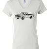 Women's Short Sleeve V-Neck T-Shirt Thumbnail