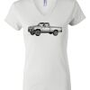 Women's Short Sleeve V-Neck T-Shirt Thumbnail