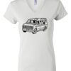 Women's Short Sleeve V-Neck T-Shirt Thumbnail