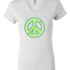 Women's Short Sleeve V-Neck T-Shirt Thumbnail