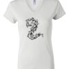 Women's Short Sleeve V-Neck T-Shirt Thumbnail