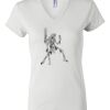 Women's Short Sleeve V-Neck T-Shirt Thumbnail