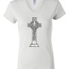 Women's Short Sleeve V-Neck T-Shirt Thumbnail