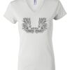 Women's Short Sleeve V-Neck T-Shirt Thumbnail