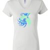 Women's Short Sleeve V-Neck T-Shirt Thumbnail