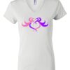 Women's Short Sleeve V-Neck T-Shirt Thumbnail