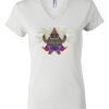 Women's Short Sleeve V-Neck T-Shirt Thumbnail