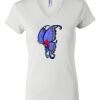 Women's Short Sleeve V-Neck T-Shirt Thumbnail