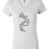 Women's Short Sleeve V-Neck T-Shirt Thumbnail