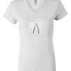 Women's Short Sleeve V-Neck T-Shirt Thumbnail